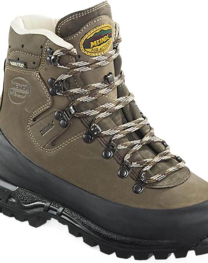 Meindl lace-up panelled boots Bruin