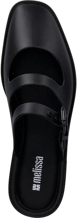 Melissa Anastasia slippers met gespsluiting en uitgesneden details Zwart - Foto 4