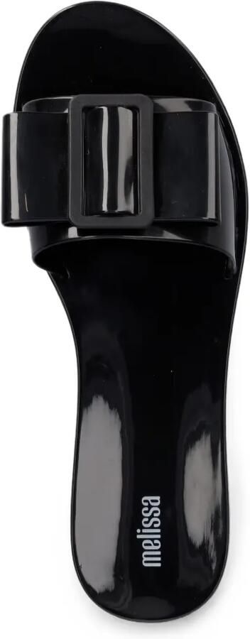 Melissa Babe slippers met gespdetail Zwart - Foto 2