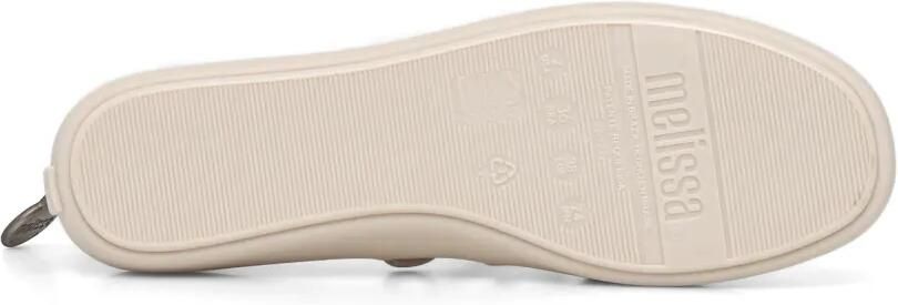 Melissa Ballerina's met enkelbandje en veters Beige - Foto 5