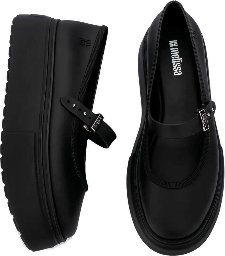 Melissa Ballerina's met plateauzool Zwart