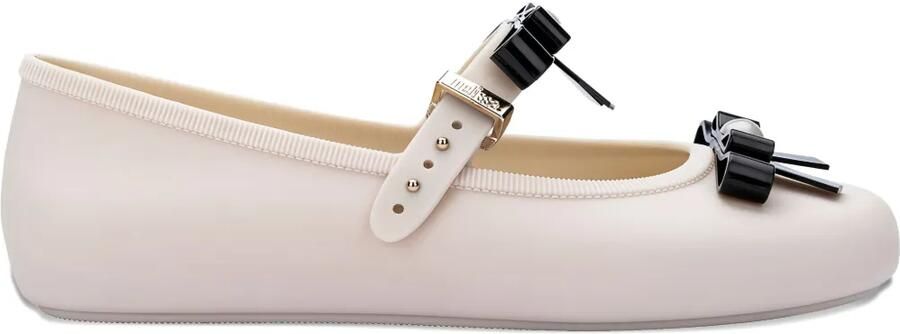 Melissa Ballerina's met strik Beige