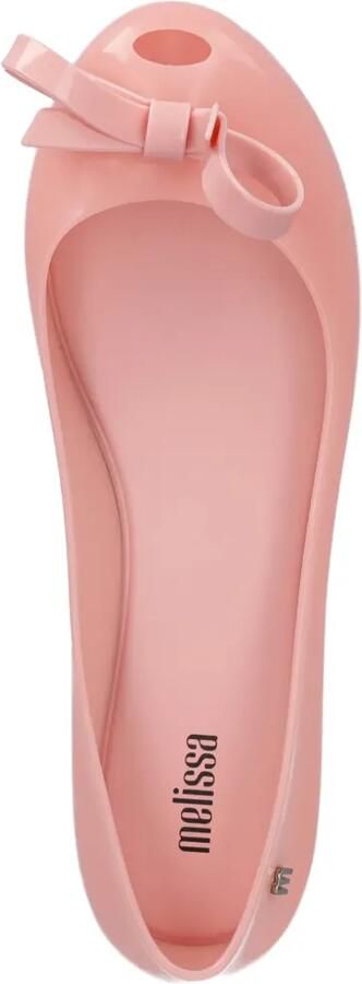 Melissa Ballerina's met strikdetail Roze