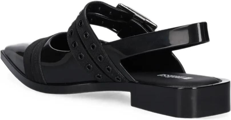 Melissa Slingback ballerina's met gespsluiting Zwart - Foto 2