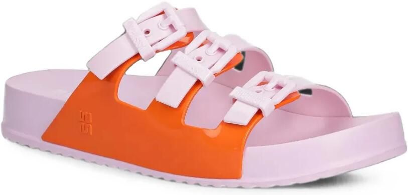 Melissa Cozy buckle-fastening slides Roze - Foto 4