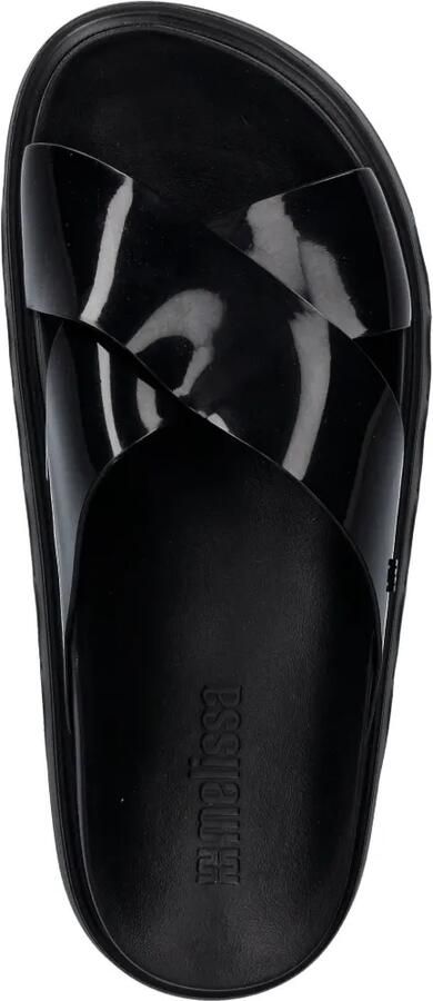 Melissa Cozy Cross slippers met plateauzool Zwart - Foto 2