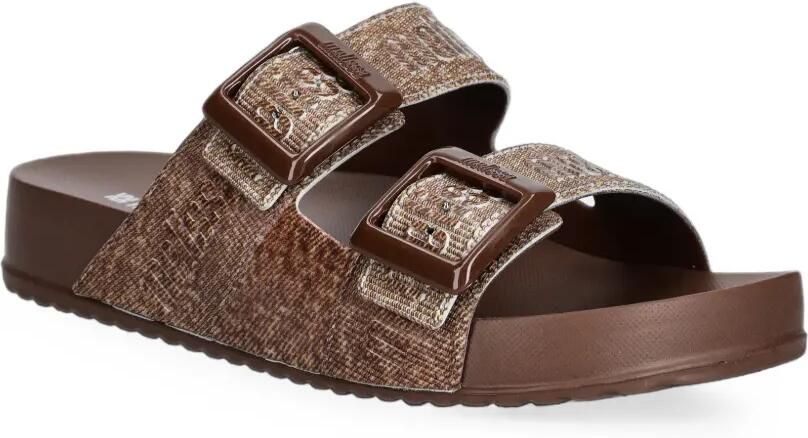 Melissa Cozy M buckle-fastening slides Bruin - Foto 3