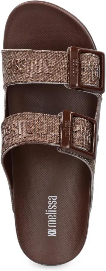 Melissa Cozy M buckle-fastening slides Bruin - Foto 4