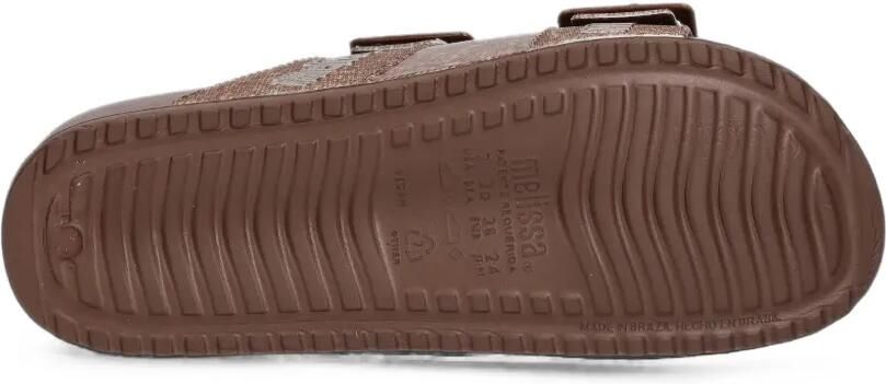 Melissa Cozy M buckle-fastening slides Bruin - Foto 5