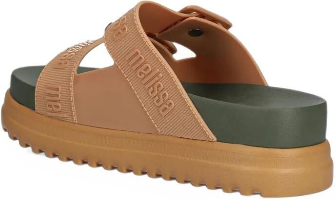 Melissa Cozy M Lover buckle-fastening platform slides Beige - Foto 4