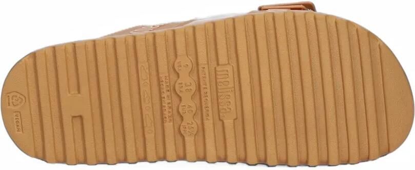 Melissa Cozy M Lover buckle-fastening platform slides Beige - Foto 5