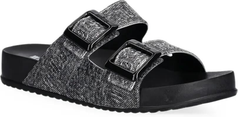 Melissa Cozy M Lover buckle-fastening slides Grijs - Foto 3