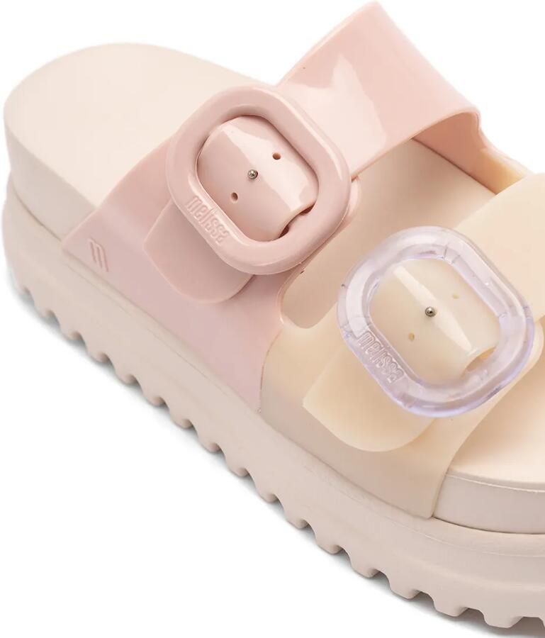 Melissa Cozy sandalen met plateauzool en gesp Roze - Foto 2