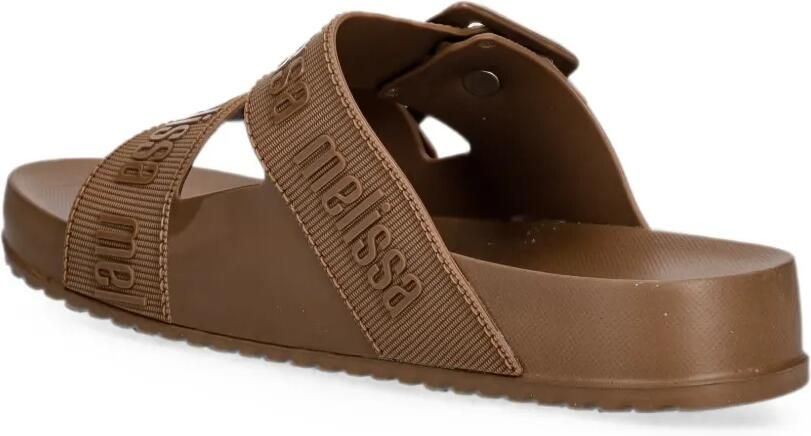 Melissa Cozy Slide M-Lover slippers met logo-print Bruin - Foto 2