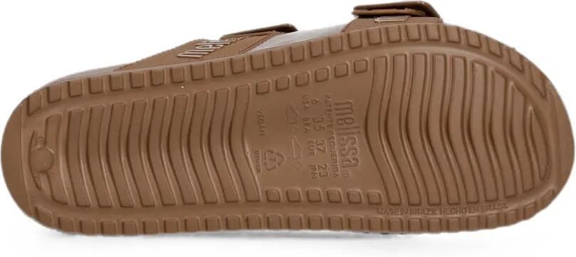 Melissa Cozy Slide M-Lover slippers met logo-print Bruin - Foto 5