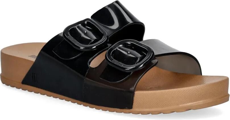 Melissa Cozy slippers met gespsluiting Zwart - Foto 3