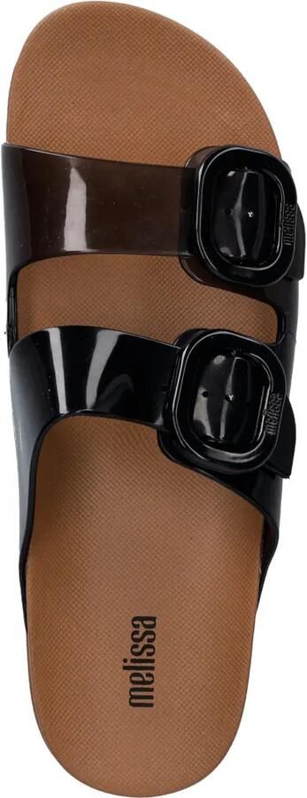 Melissa Cozy slippers met gespsluiting Zwart - Foto 4