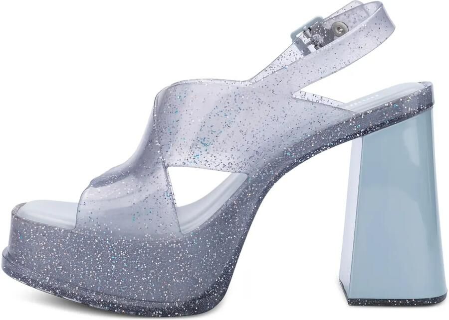 Melissa Dance Heel pumps met plateauzool Blauw
