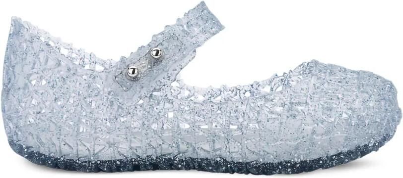 Melissa Doorzichtige Mary Jane ballerina's Blauw