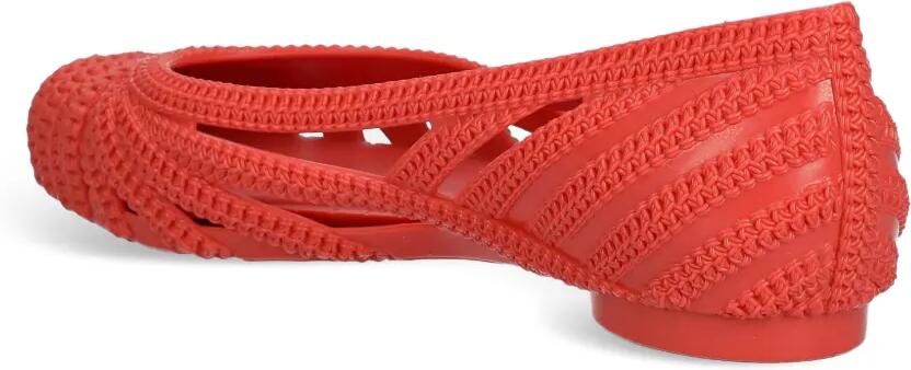 Melissa Femme Classy ballerina's met geweven effect en uitgesneden details Rood - Foto 4
