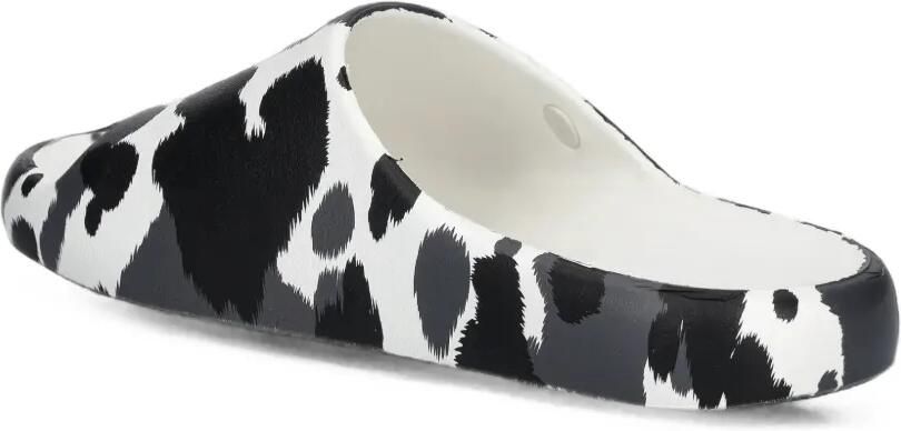 Melissa Free cow-print slides Zwart - Foto 3