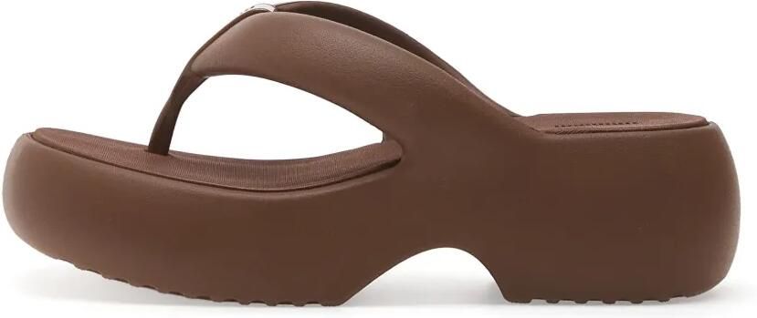 Melissa Free Fuzzy sandalen met plateauzool en bandje Bruin - Foto 3