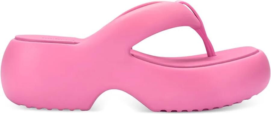 Melissa Free Fuzzy teenslippers met plateauzool Roze
