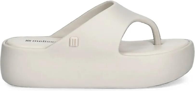 Melissa Free platform thong sandals Beige
