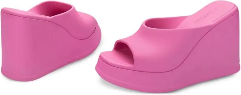 Melissa Free Slip sandalen met plateauzool Roze - Foto 3