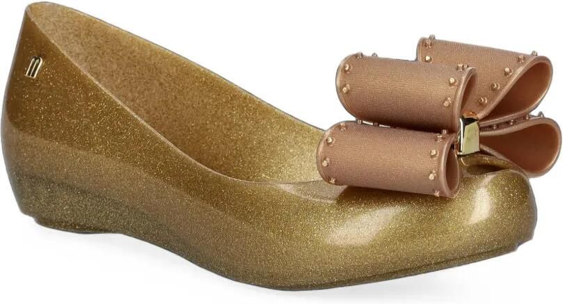Melissa Ballerina's verfraaid met strik en glitters Goud - Foto 3