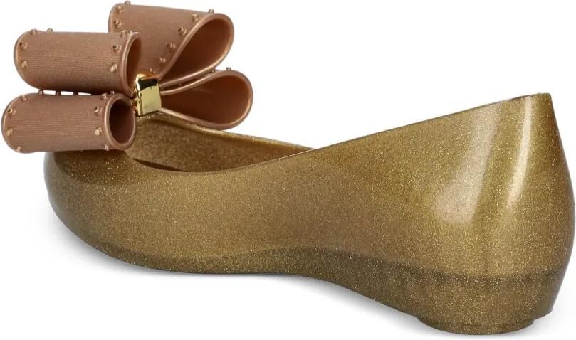 Melissa Ballerina's verfraaid met strik en glitters Goud - Foto 2