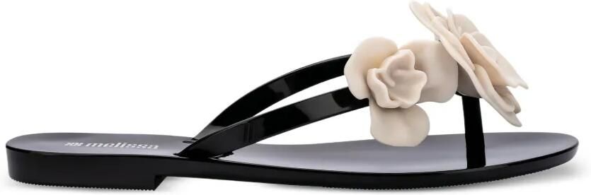 Melissa Harmonic Springtime teenslippers Zwart