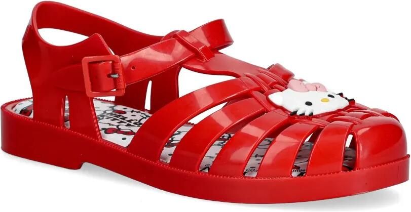 Melissa Hello Kitty gekooide sandalen Rood - Foto 2