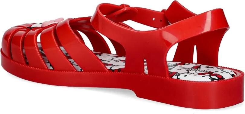 Melissa Hello Kitty gekooide sandalen Rood - Foto 4