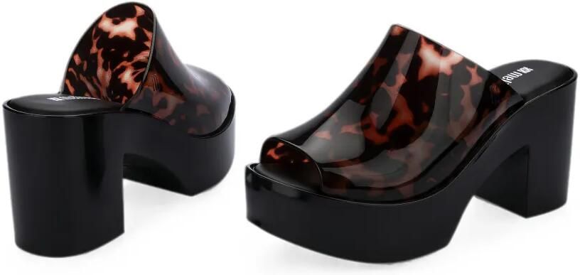 Melissa Hype II sandalen met plateauzool Zwart - Foto 4
