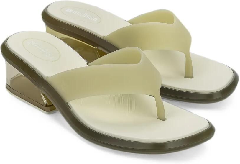 Melissa Margot sandalen met blokhak Beige - Foto 4