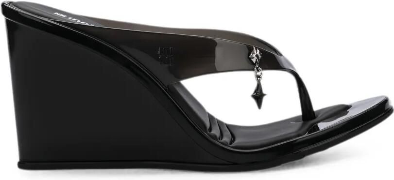 Melissa Nabeela sandalen met sleehak Wit