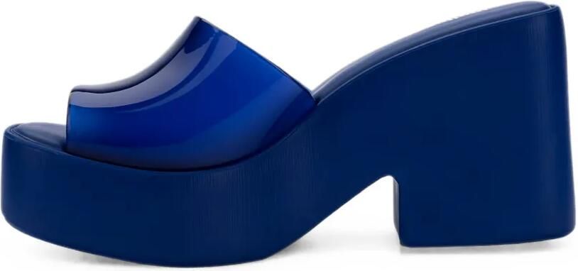 Melissa Posh slippers met plateauzool Blauw - Foto 4