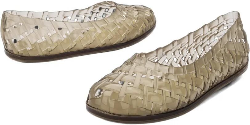 Melissa Possession ballerina's met geweven-effect Beige - Foto 4