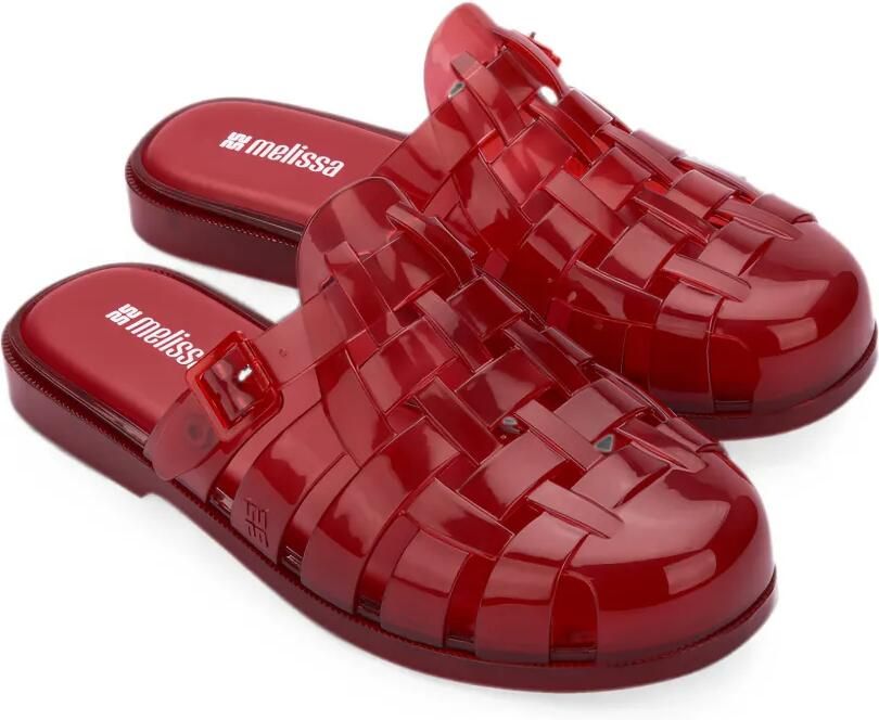 Melissa Possession platte muiltjes Rood - Foto 3