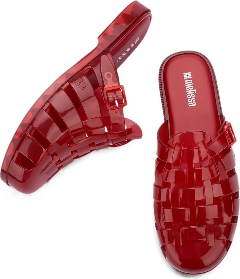 Melissa Possession platte muiltjes Rood - Foto 2
