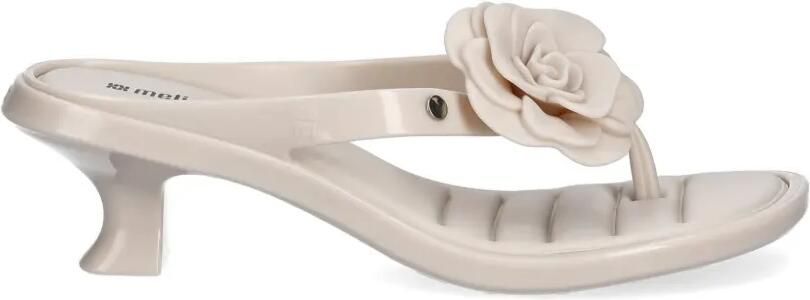 Melissa Sandalen met kitten-hak Beige