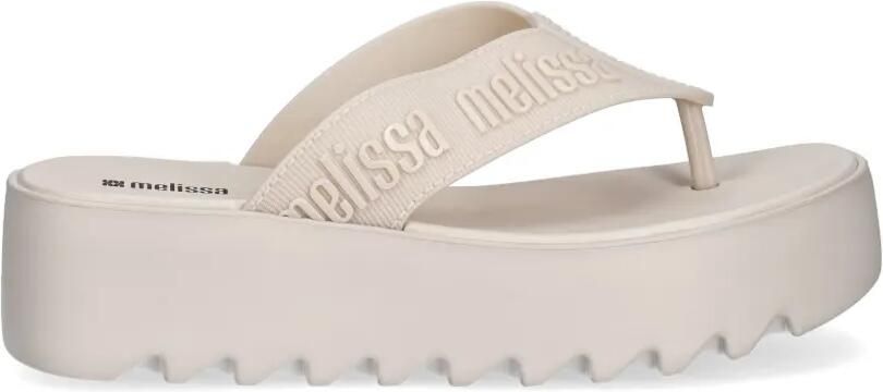 Melissa Sandalen met plateauzool Beige