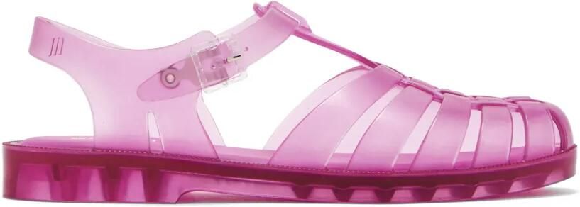 Melissa Sandalen met T-bandje en gesp Wit