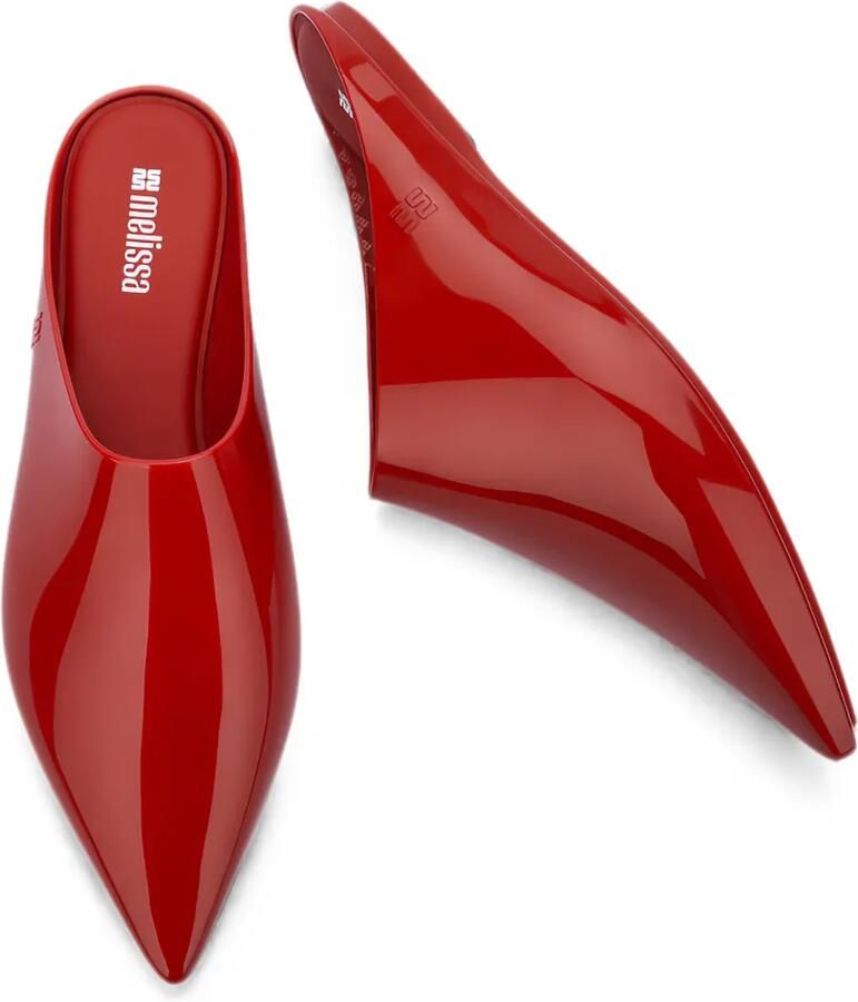 Melissa She II muiltjes met puntige neus Rood - Foto 2