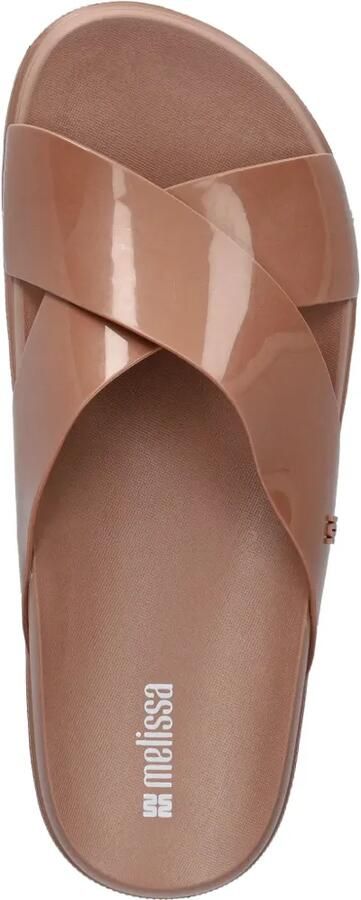 Melissa Slippers met gekruiste bandjes Beige - Foto 2