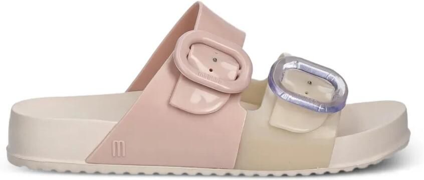 Melissa Slippers met gespdetail Roze