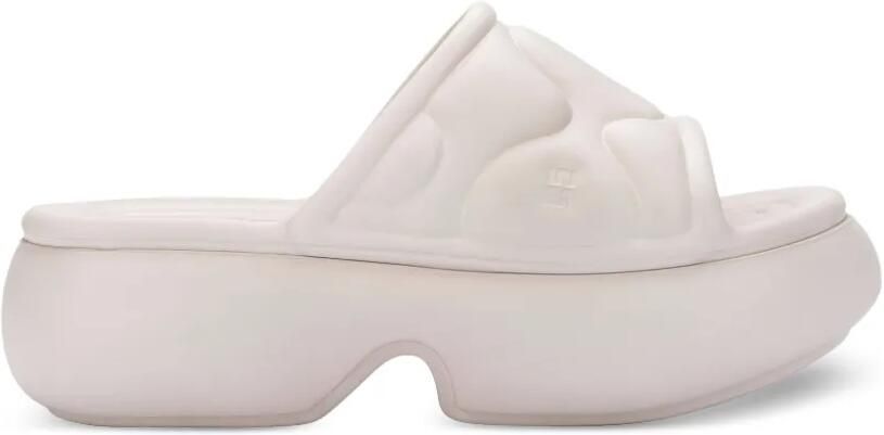 Melissa Slippers met plateauzool Beige