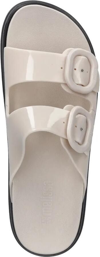 Melissa Slippers met plateauzool en gespsluiting Beige - Foto 4