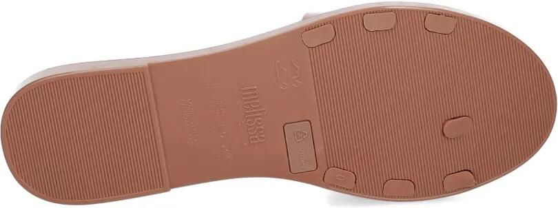 Melissa Slippers met strik-detail en gesp Beige - Foto 5